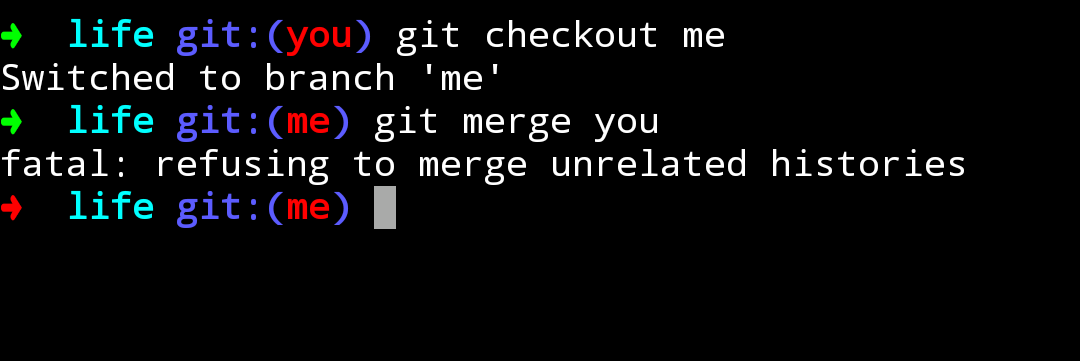 Git and life problems